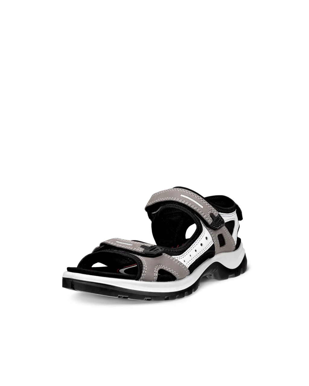 Ecco 069563 02244 Offroad Yucatan Titanium Grey Combi Velcro Sandals