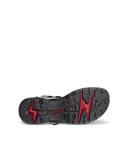 Ecco 069563 02244 Offroad Yucatan Titanium Grey Combi Velcro Sandals