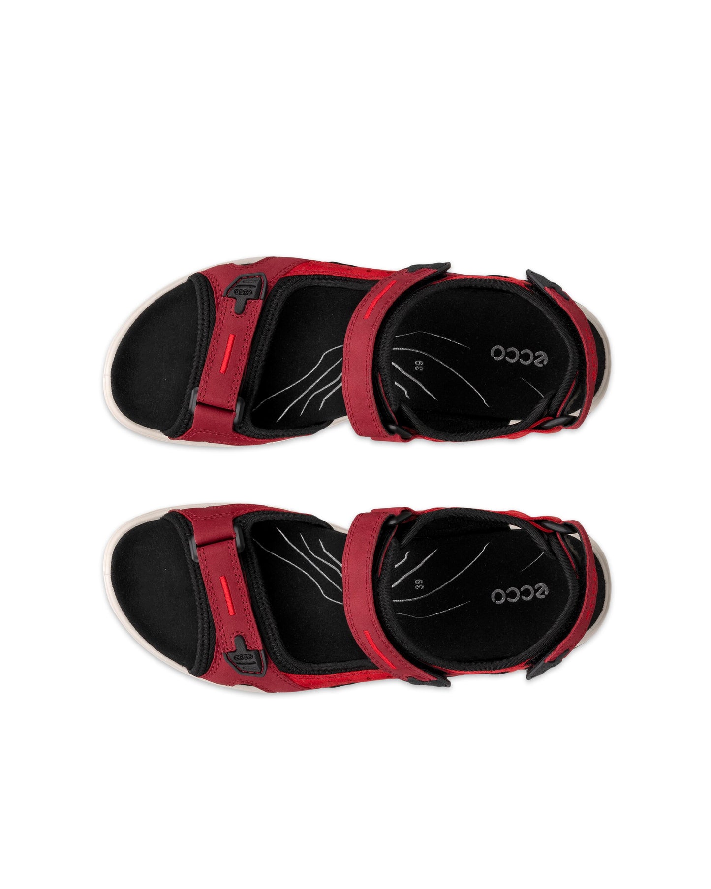 Ecco 069563 56447 Offroad Yacatan Red Sandals