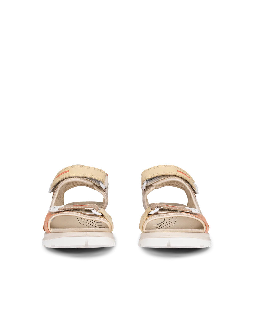 Ecco 069563 60705 Offroad Natural Multi Multicolour Straw Velcro Sandals