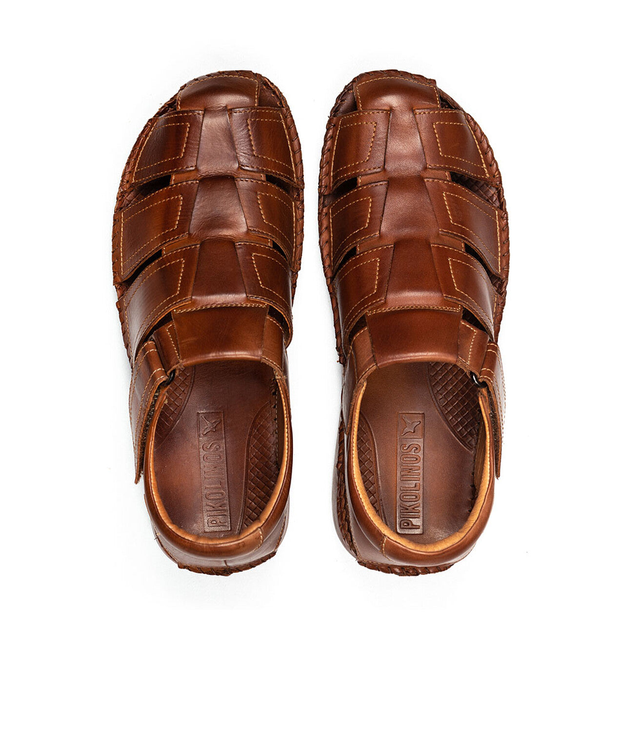Pikolinos Tarifa 06J-5433 202 Cuero Tan Velcro Shoes