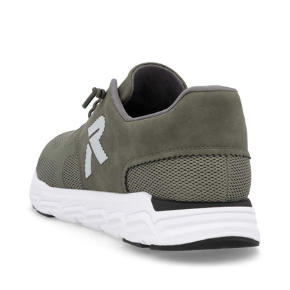 Rieker Soft 09100-54 Olive Lace Sneakers