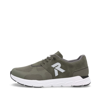 Rieker Soft 09100-54 Olive Lace Sneakers