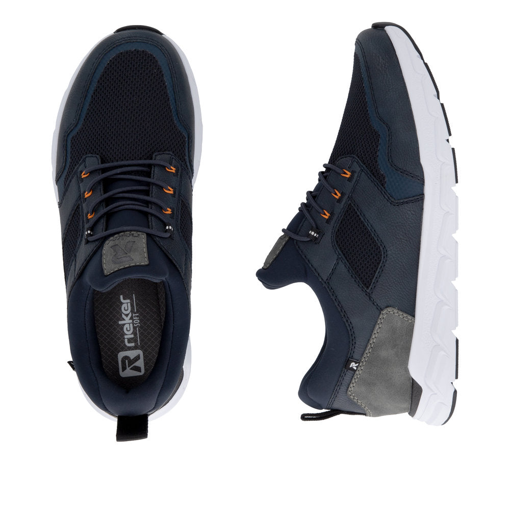 Rieker Soft 09102-14 Navy Slip On Sneakers