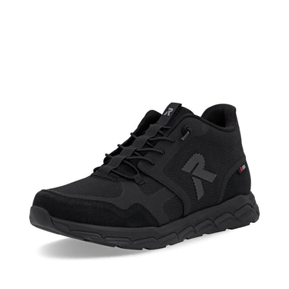 Rieker Soft 09170-00 TEX H Fit Black Sneakers