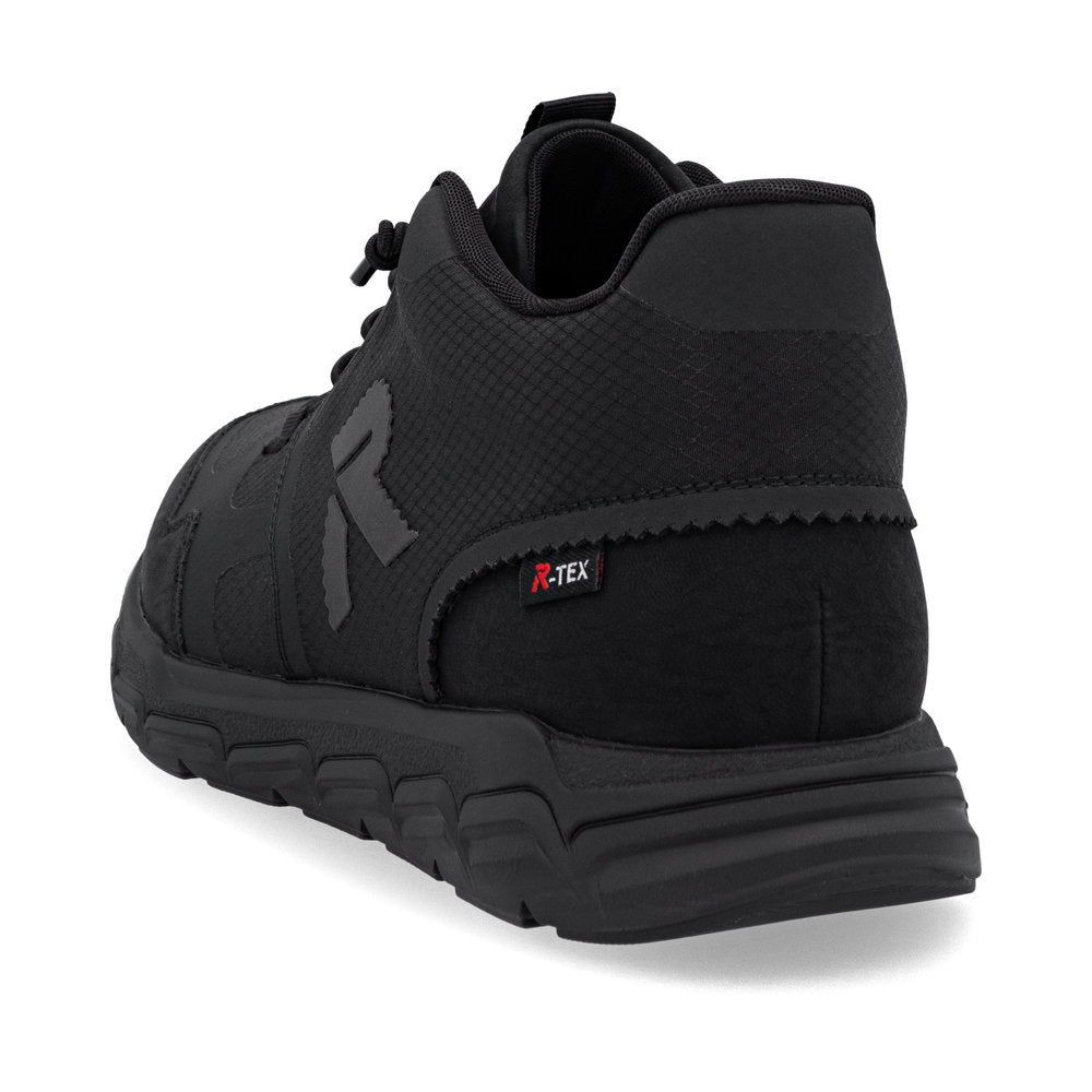Rieker Soft 09170-00 TEX H Fit Black Sneakers
