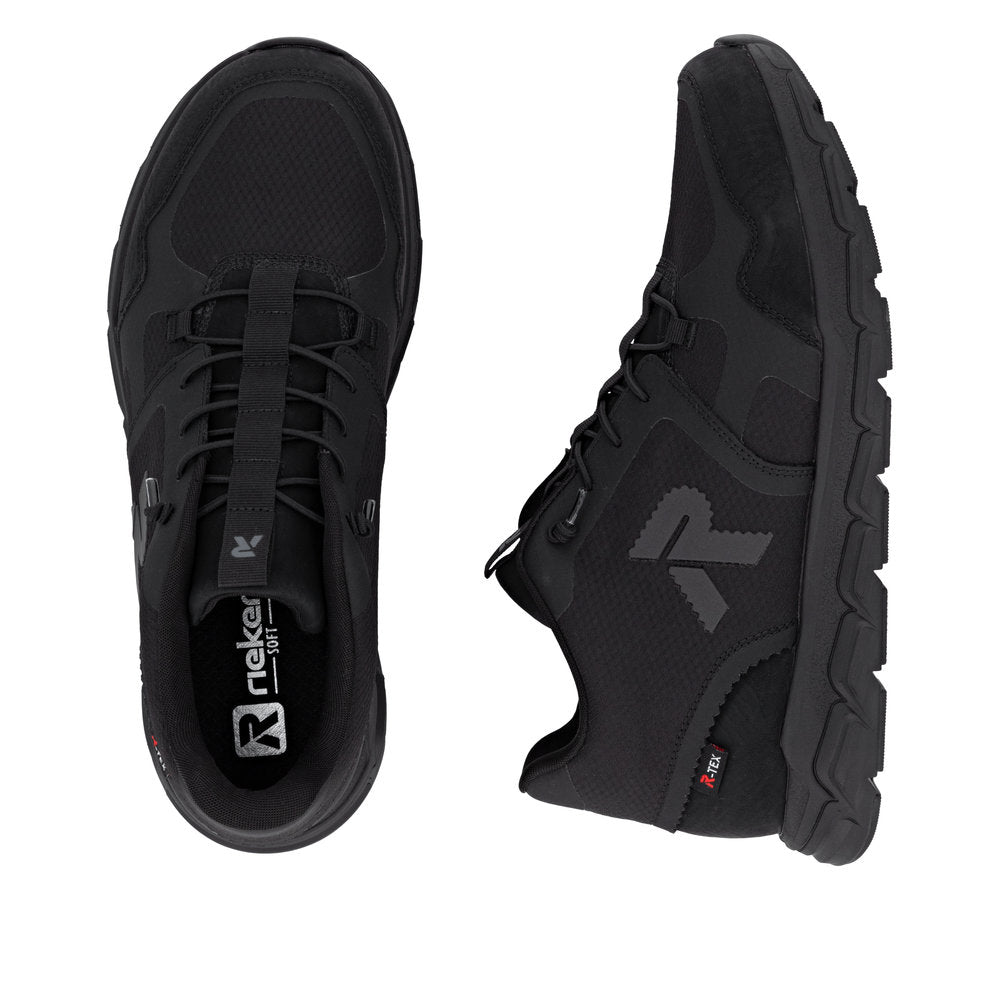Rieker Soft 09170-00 TEX H Fit Black Sneakers