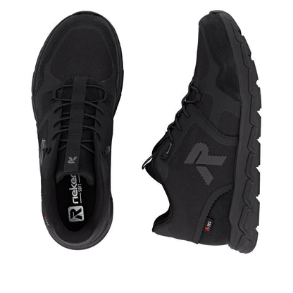 Rieker Soft 09170-00 TEX H Fit Black Sneakers
