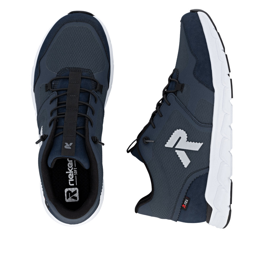 Rieker Soft 09170-14 Navy TEX Laced Sneakers