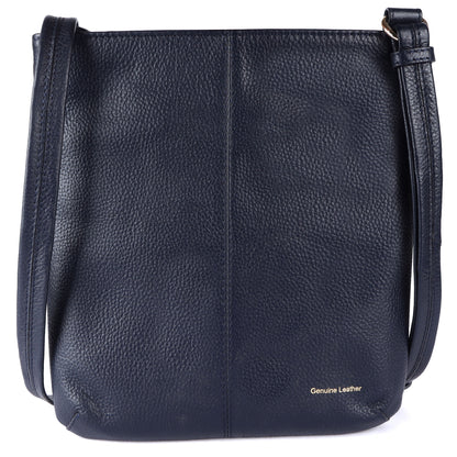 Ashwood Leather CB-5 Navy Crossbody Bag