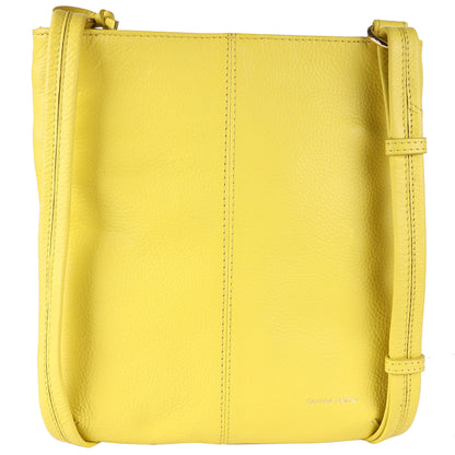 Ashwood Leather CB-5 Aurora Yellow Crossbody Bag