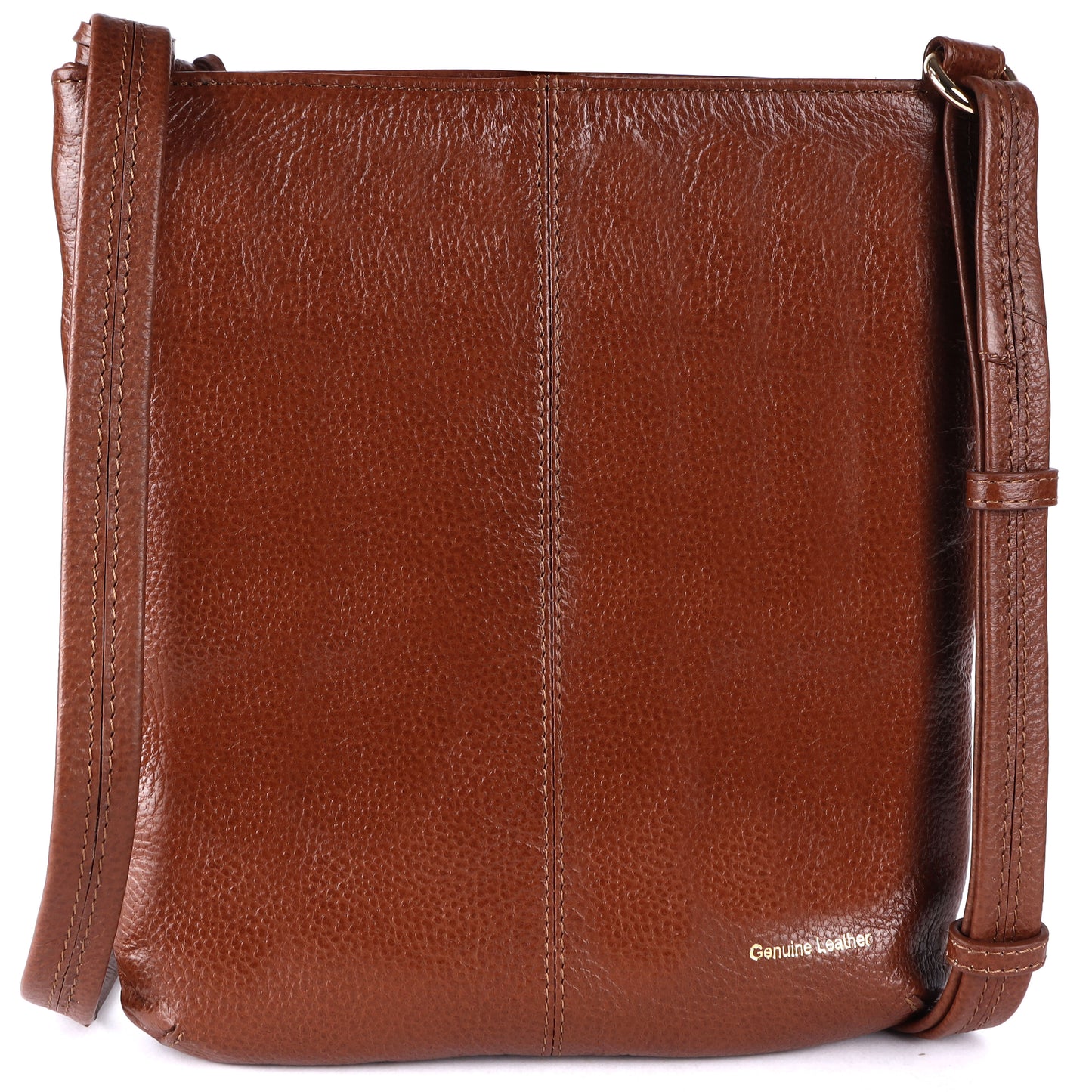 Ashwood Leather CB-5 Heritage 2 Tone Tan Crossbody Bag