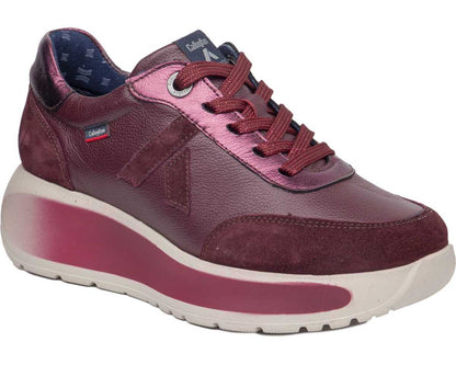 Callaghan 61605 Burgundy Wine Combi Sneakers