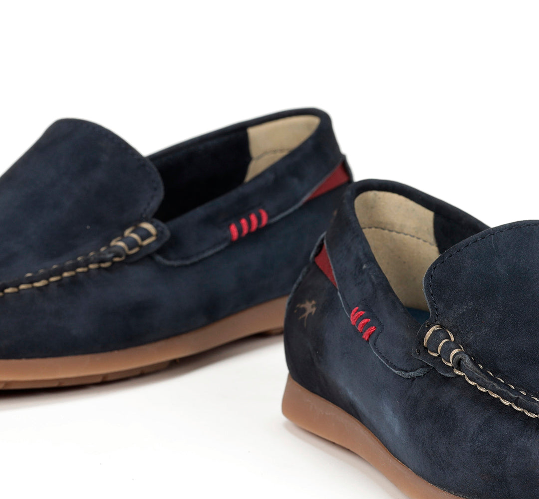 Fluchos F1729 Cross Oceano Navy Slip On Shoes