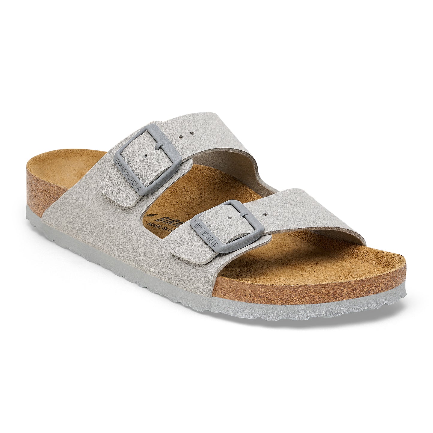 Birkenstock 1027696 Arizona Grey Stone Coin Sandals