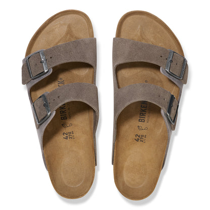 Birkenstock 1029159 Arizona BS Concrete Gray Mixed Leather Sandals