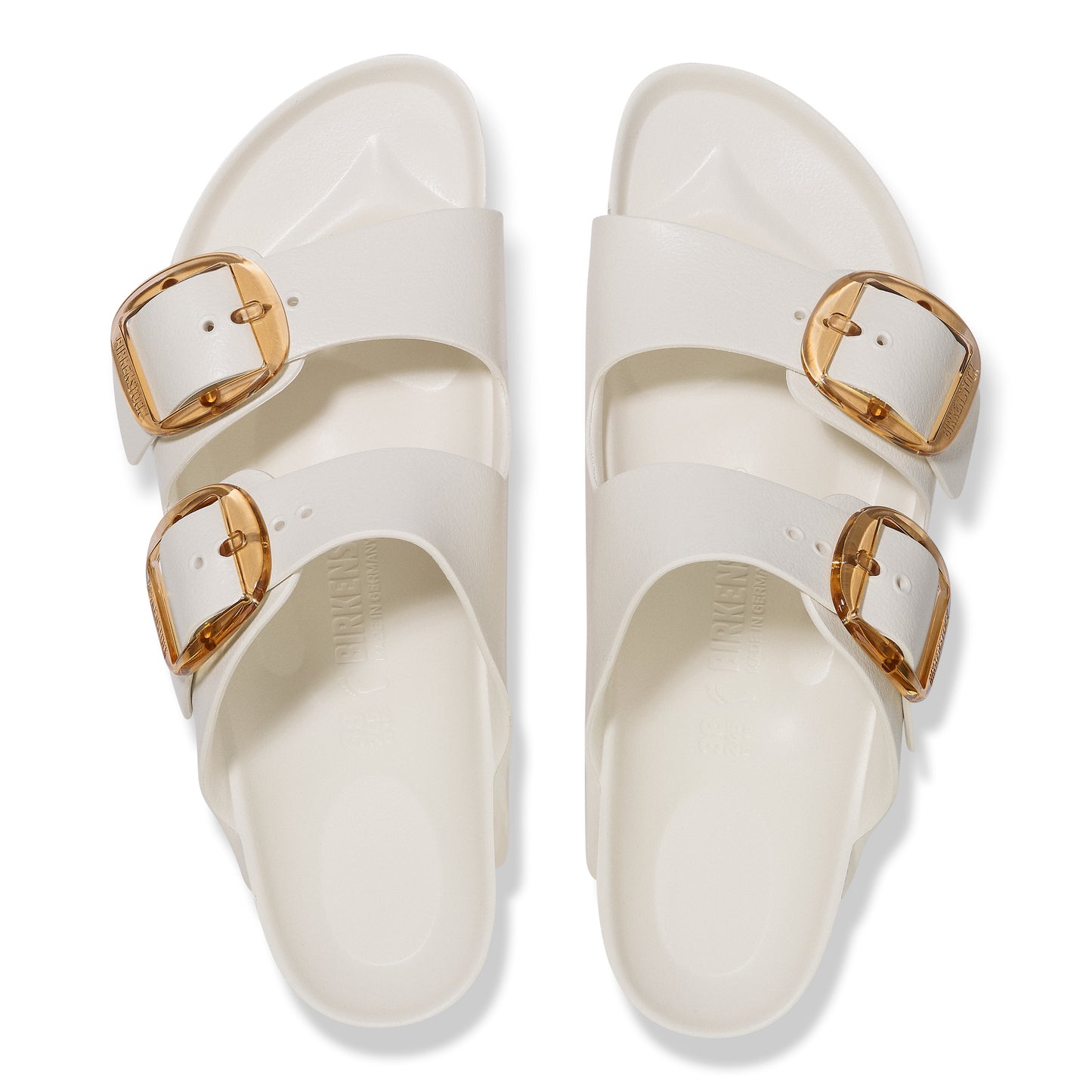 Birkenstock 1029651 Arizona Eggshell Big Buckle EVA Sandals