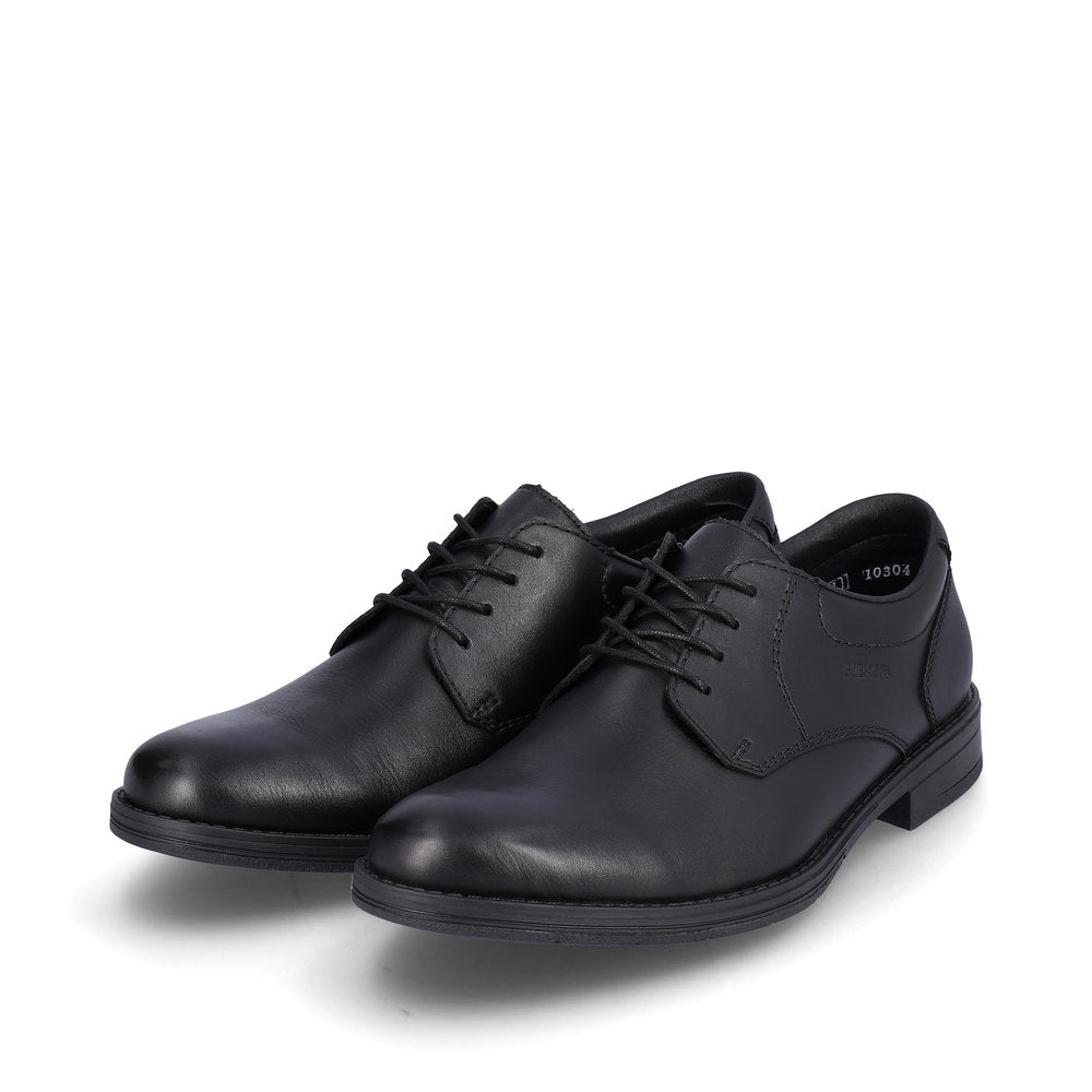 Rieker 10304-00 Black Lace Formal Shoes