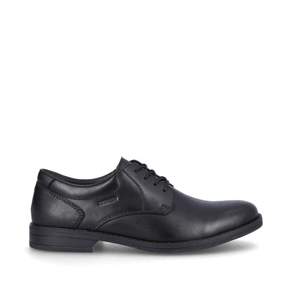 Rieker 10304-00 Black Lace Formal Shoes