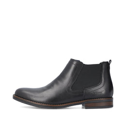 Rieker 10374-00 Black Chelsea Boots