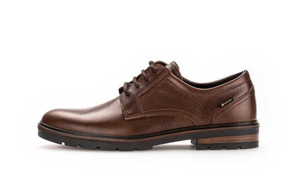 PUS Gabor 1053.50.02 Gore-Tex Chestnut Brown Lace Up Shoes