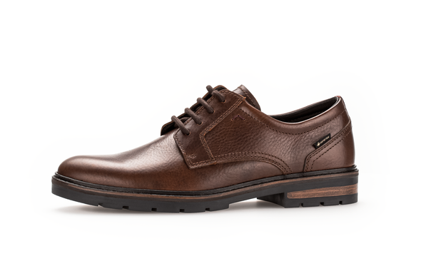 PUS Gabor 1053.50.02 Gore-Tex Chestnut Brown Lace Up Shoes