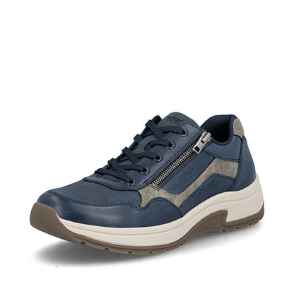 Rieker 11001-14 H Fit Navy Lace Sneakers