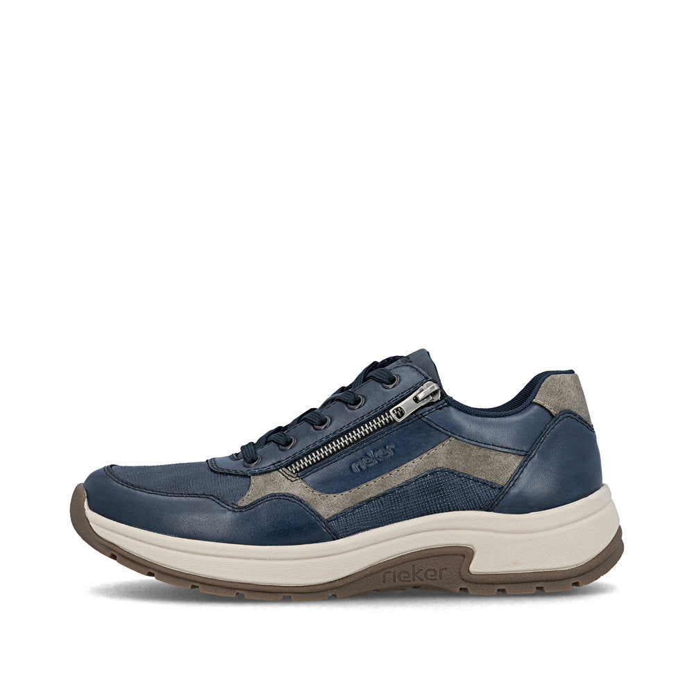 Rieker 11001-14 H Fit Navy Lace Sneakers