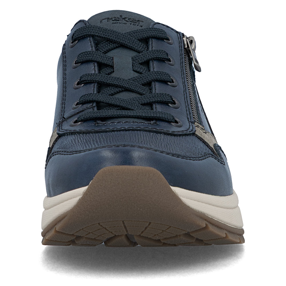 Rieker 11001-14 H Fit Navy Lace Sneakers