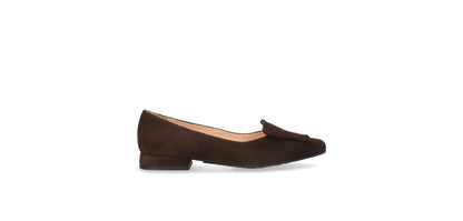 Bioeco by Arka 1114 2036+2036 Brown Suede G Fit Slip On Shoes