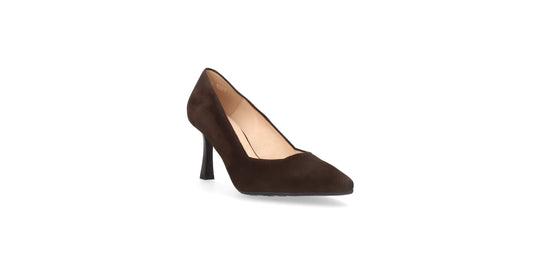Bioeco by Arka 1118 2036 Brown Suede G Fit Heels