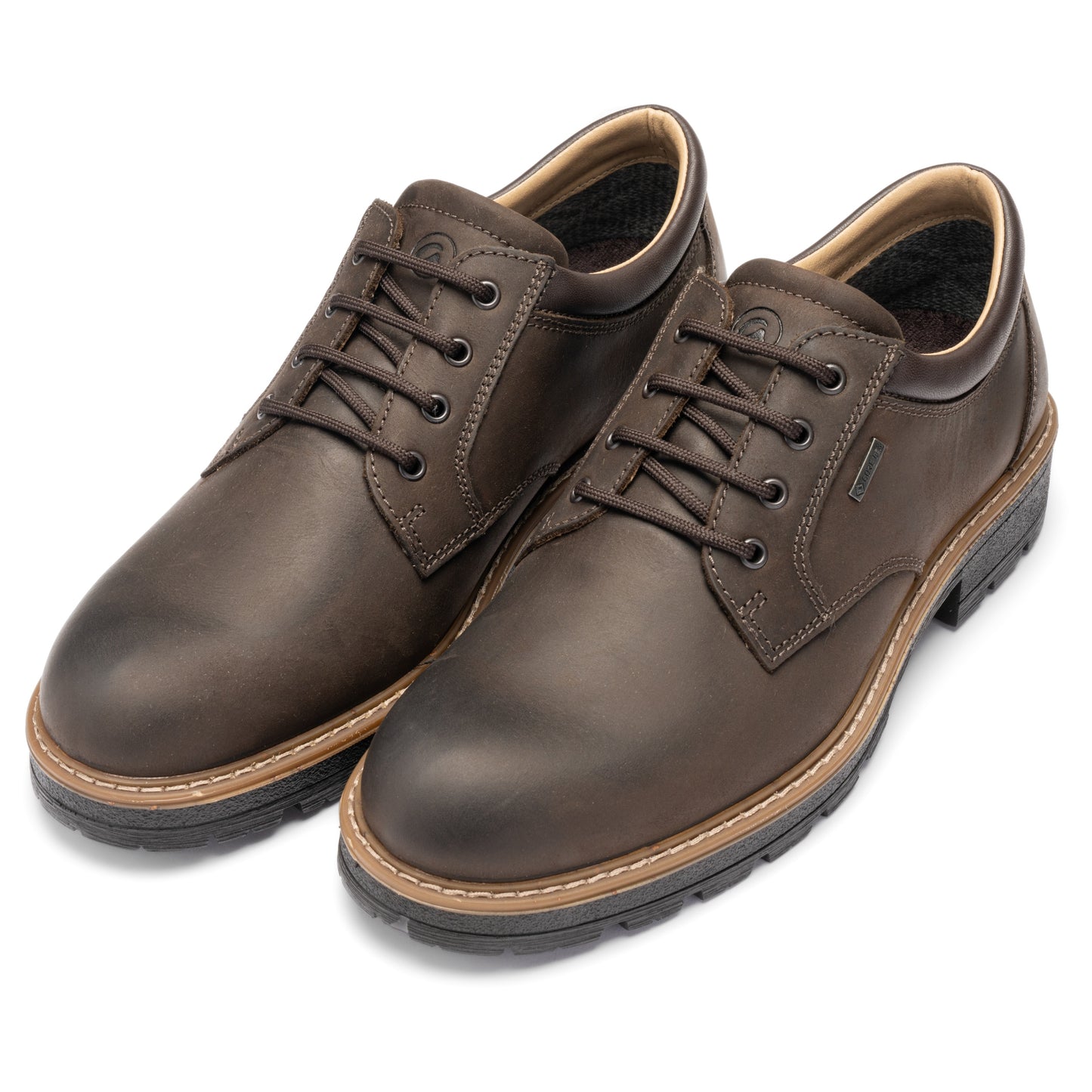Ara 11-23656 19 Frederick 2.0 G Fit Brown Oily Nubuck Gore-Tex Shoes