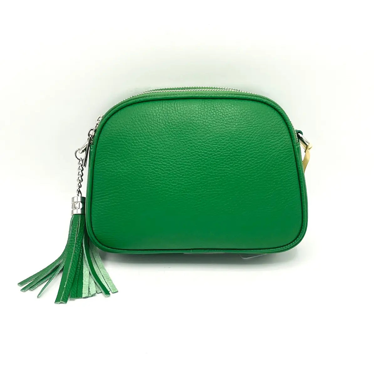 Suie Valentini srl 112416 Green Genuine Leather Shoulder Bag