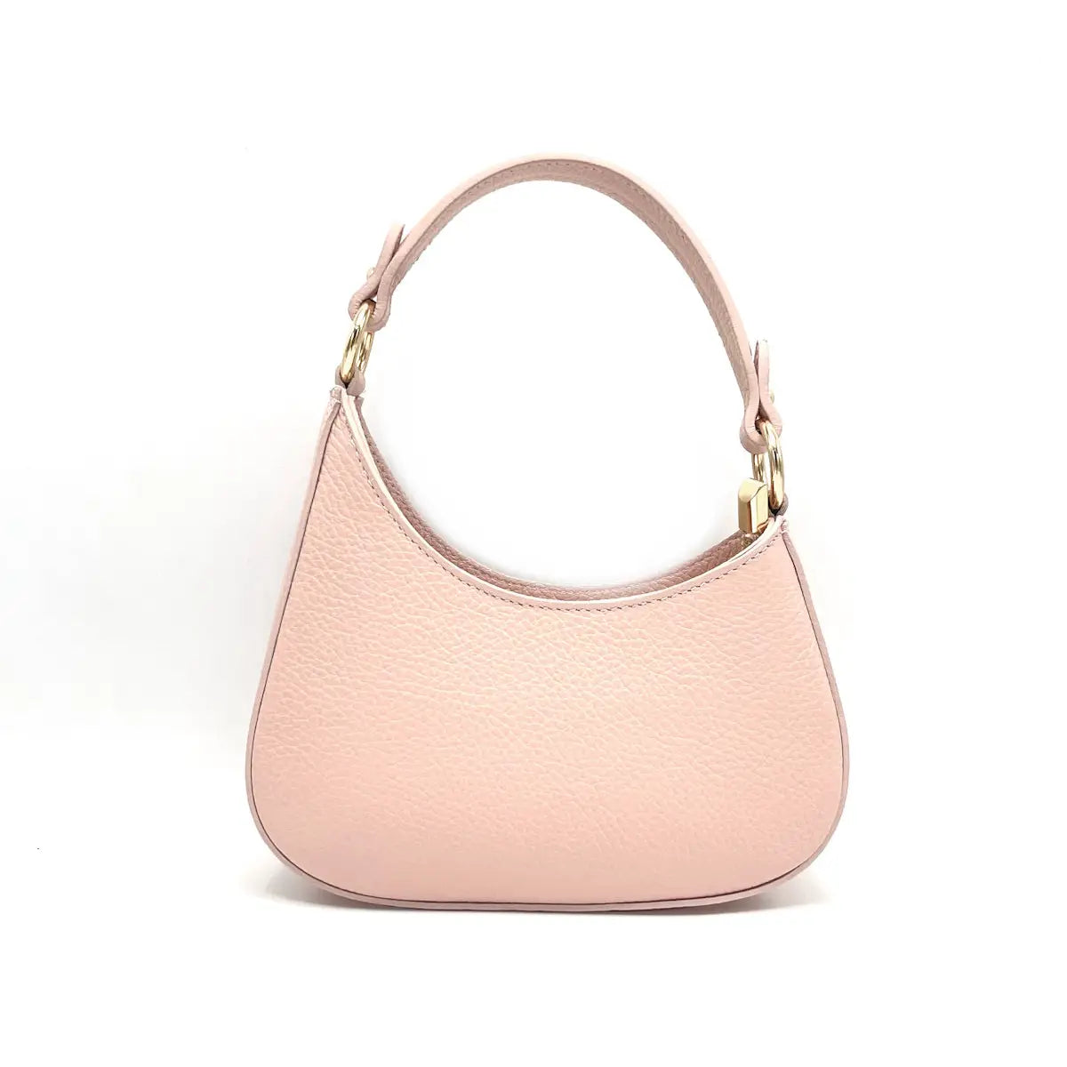 Suie Valentini srl 112423.412 Light Pink Genuine Leather Shoulder Bag