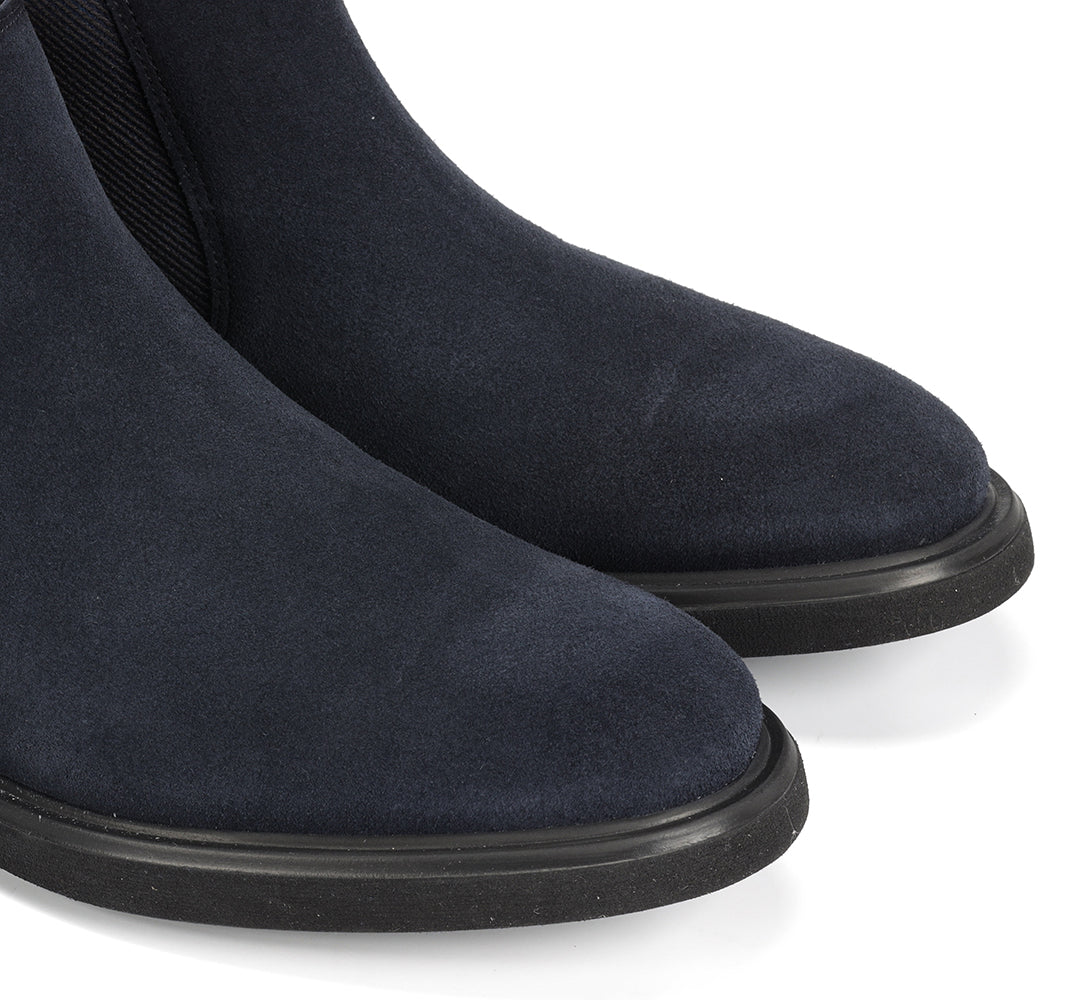 Fluchos F0770 Afelpado Marino Navy Chelsea Boots