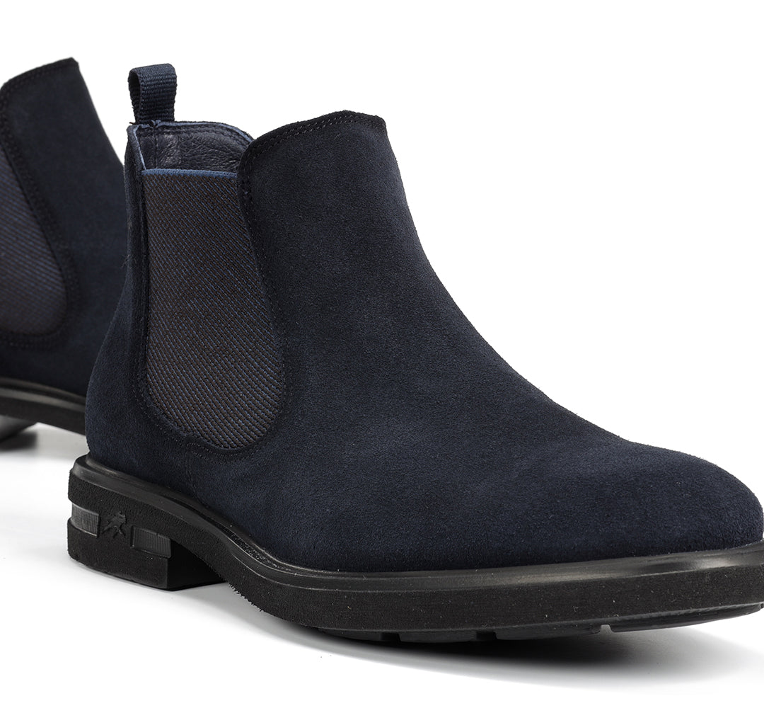 Fluchos F0770 Afelpado Marino Navy Chelsea Boots