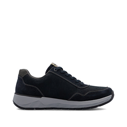Rieker 11500-14 Navy H Fit Sneaker with Zip