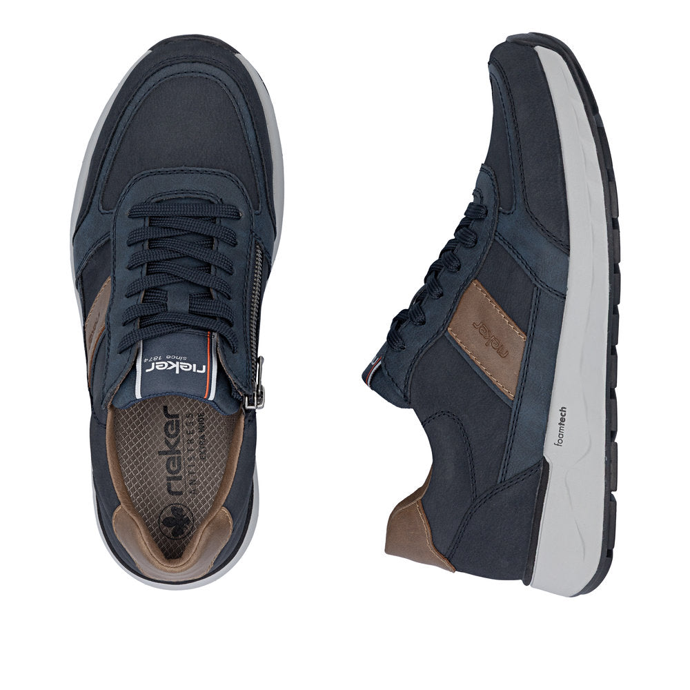 Rieker 11505-14 Navy H Fit Shoes