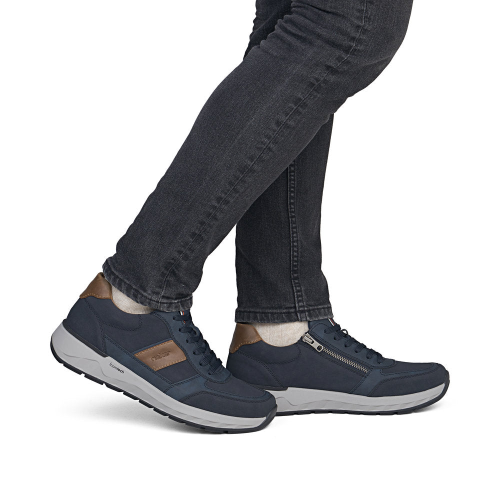 Rieker 11505-14 Navy H Fit Shoes