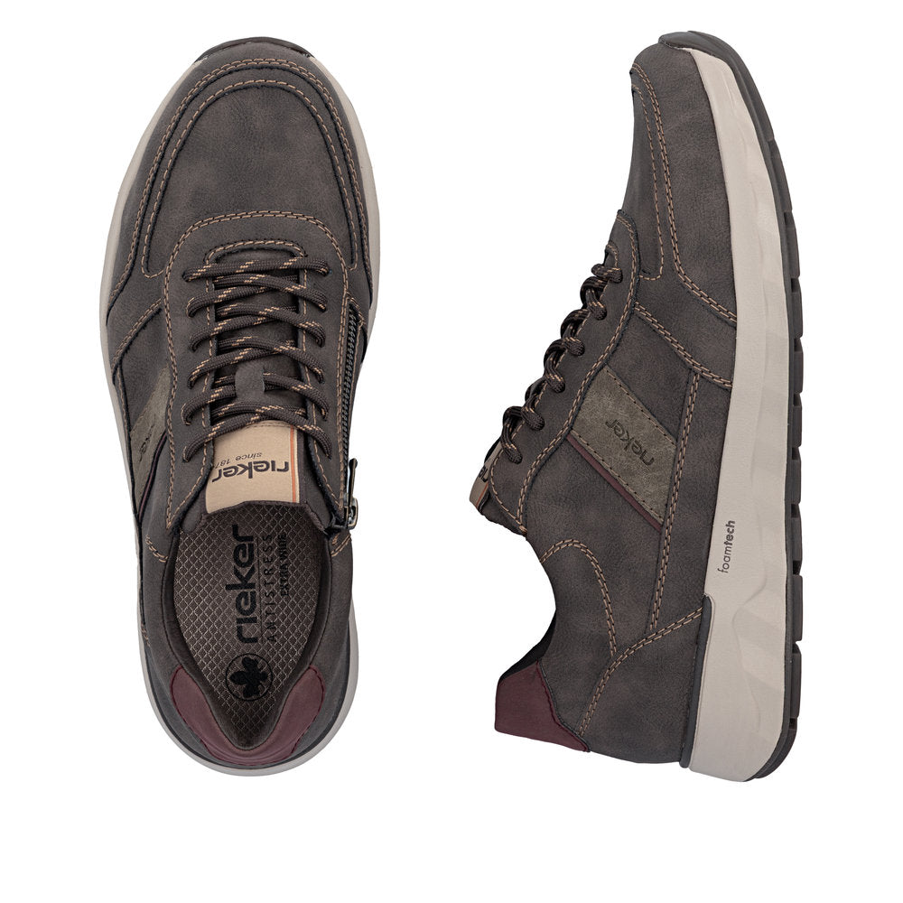 Rieker 11505-25 Moro Brown H Fit Shoes