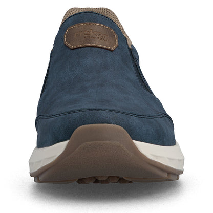 Rieker 11550-15 Denim Blue H Fit Slip On Shoes