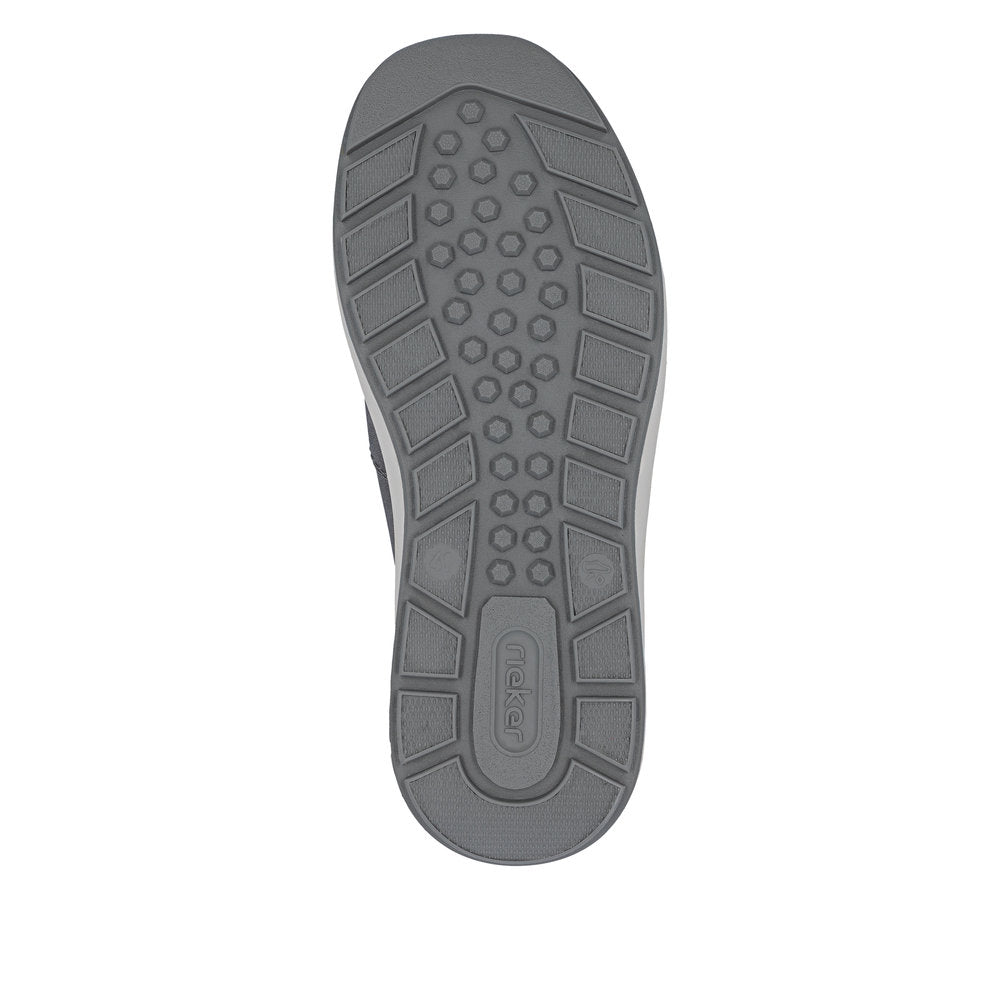 Rieker 11550-42 Grey H Fit Slip On Shoes