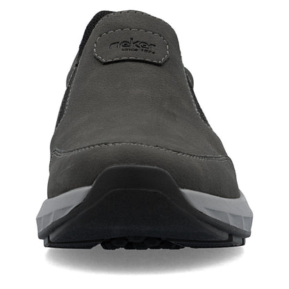 Rieker 11550-45 Dark Grey H Fit Slip On Shoes