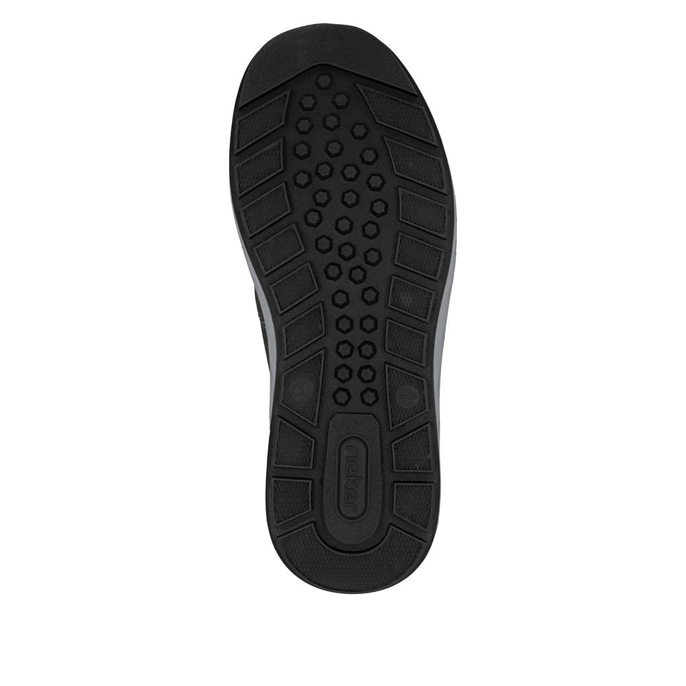 Rieker 11550-45 Dark Grey H Fit Slip On Shoes