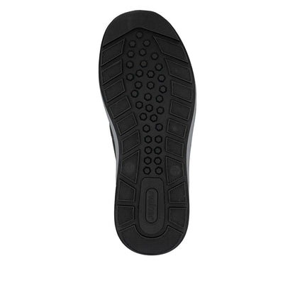 Rieker 11550-45 Dark Grey H Fit Slip On Shoes