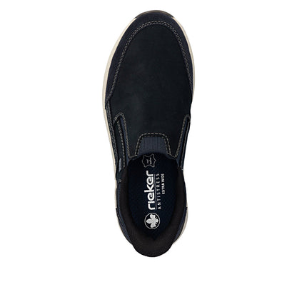 Rieker Soft 11551-14 Navy TEX Slip On Shoes