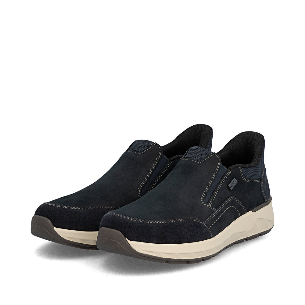 Rieker Soft 11551-14 Navy TEX Slip On Shoes