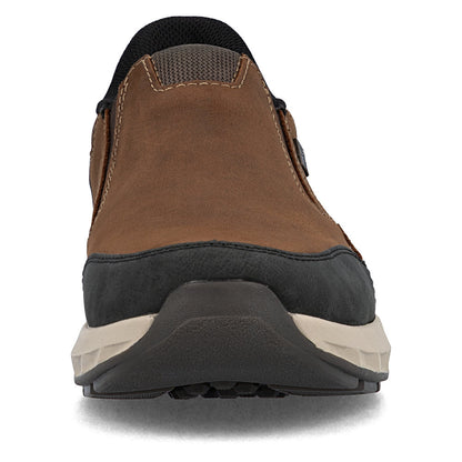 Rieker TEX 11551-22 Black & Brown H Fit Slip On Shoes