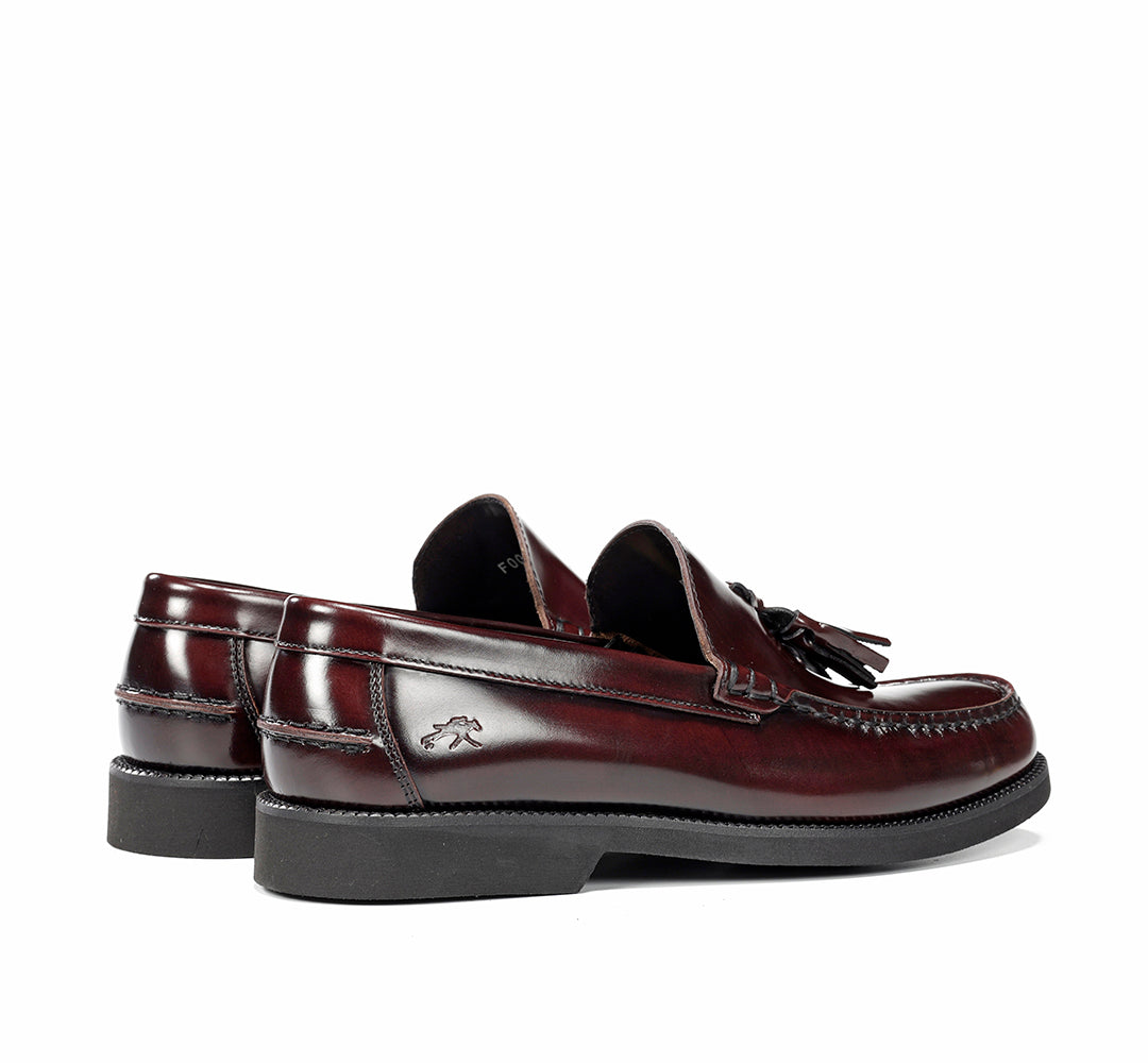 Fluchos F0049 Florentick Burdeos Burgundy Slip On Loafers