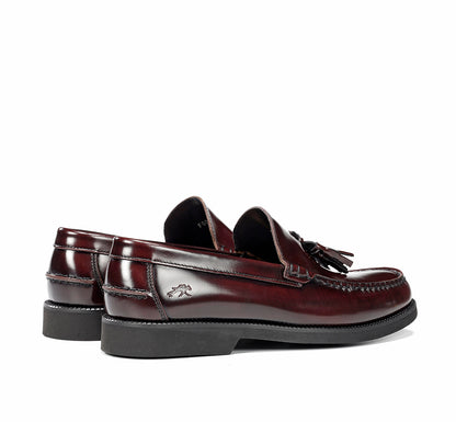 Fluchos F0049 Florentick Burdeos Burgundy Slip On Loafers